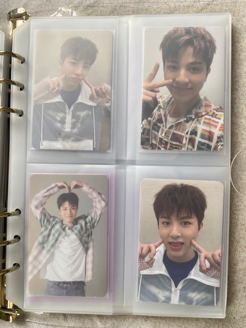 A5 6 Ring Binder 4 Pocket Sleeve (kpop photocard), Hobbies & Toys, Memorabilia & Collectibles, K