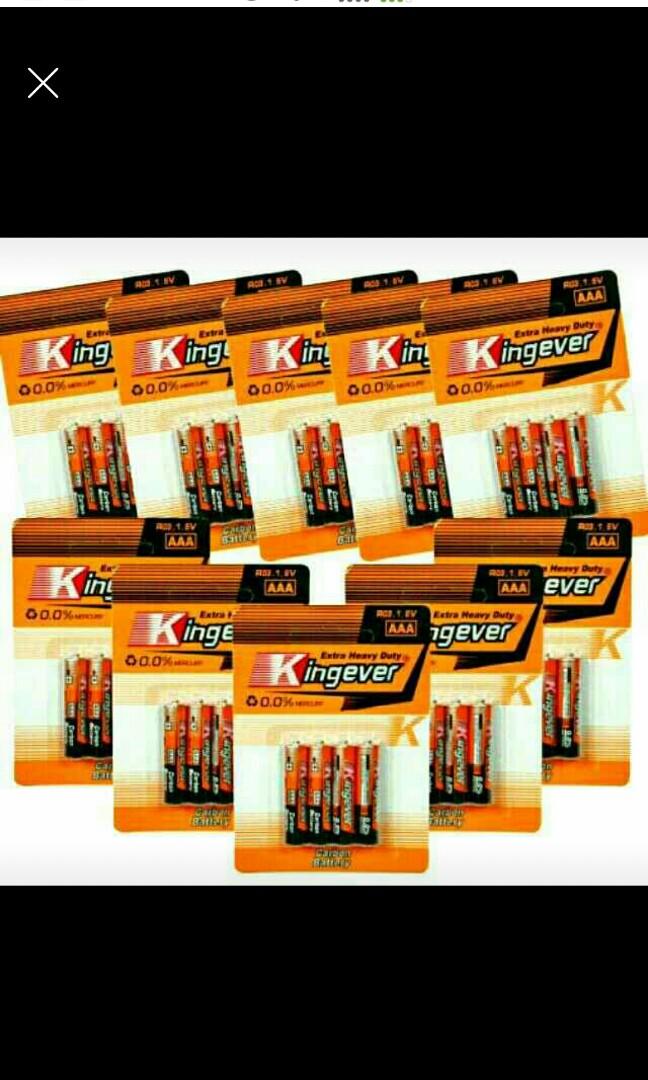 AAA Carbon Battery (Category: Chargers) located in Manila. Submitted by virtualtindahanipaul (Listing ID 1053043344, Image 3). Description: 1 box 4pcs. x10 packs = 40 pcs. in total great to use on toys , remotes, digital clock n other electronic devices. #aaa #battery #carbon #electronics #power #energy.