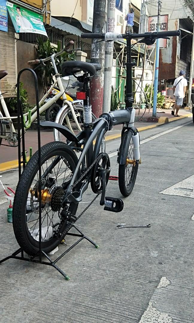 Aeroic folding bike, Sports Equipment, Bicycles & Parts, Bicycles on Carousell