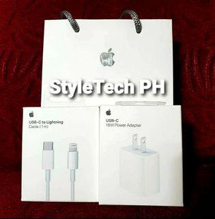 Apple ORIGINAL USB C and apple 18W adaptor Charger for Iphone or Ipad ready for delivery now