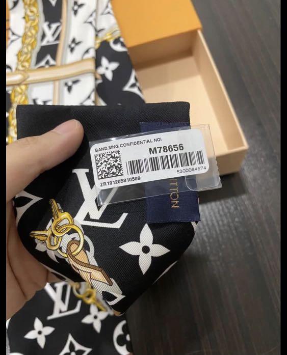 Louis Vuitton LV. Brand new monogram confidential bandeau, Luxury,  Accessories on Carousell