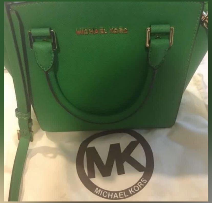 Michael Kors Pouchette Sling Bag, Luxury, Bags & Wallets on Carousell