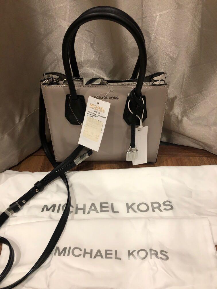 Michael kors mercer md messenger bag black store