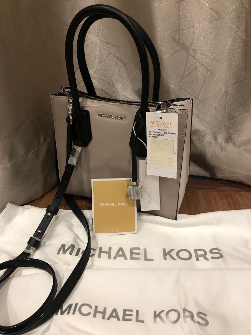 Totes bags Michael Kors - Mercer large cement leather tote