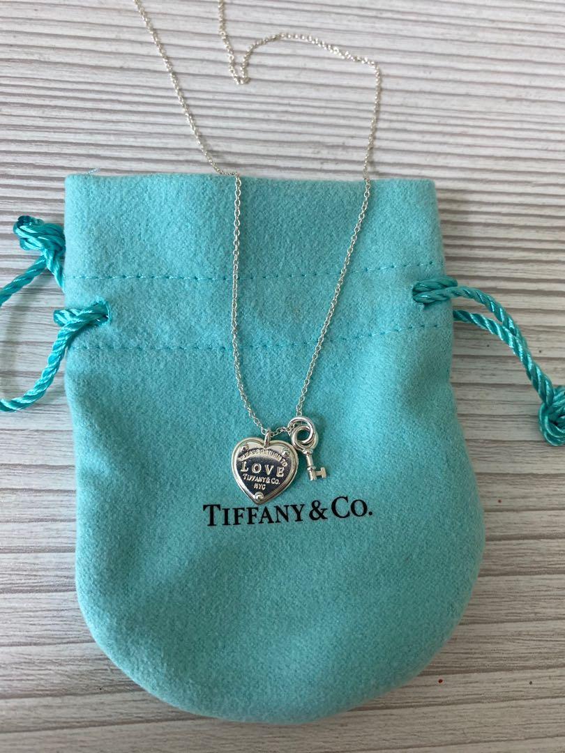 Authentic Tiffany & Co Necklace - Return to Tiffany Love Heart Tag 