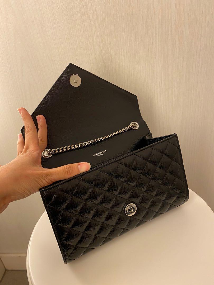 Authentic YSL Envelope WOC Small, Luxury, Bags & Wallets on Carousell