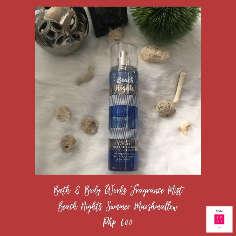 Bath body works fine fragrance deals mist beach nights summer marshmallow
