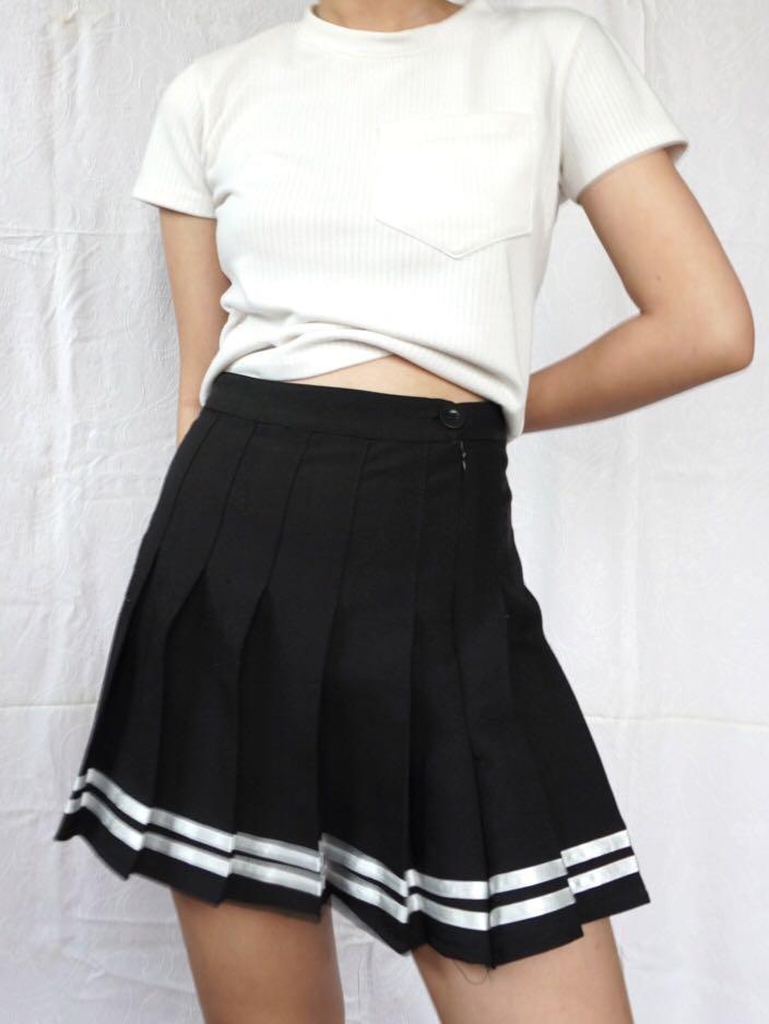 Black tennis skirt 2020 sale