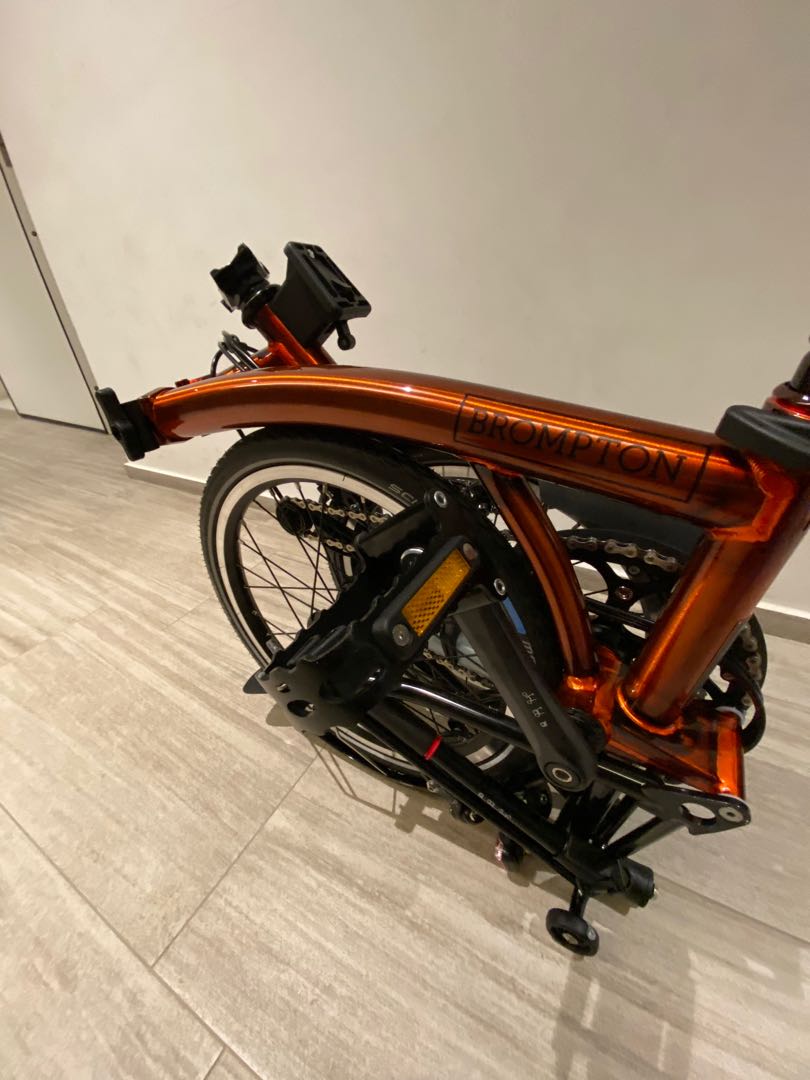 Flame top lacquer brompton