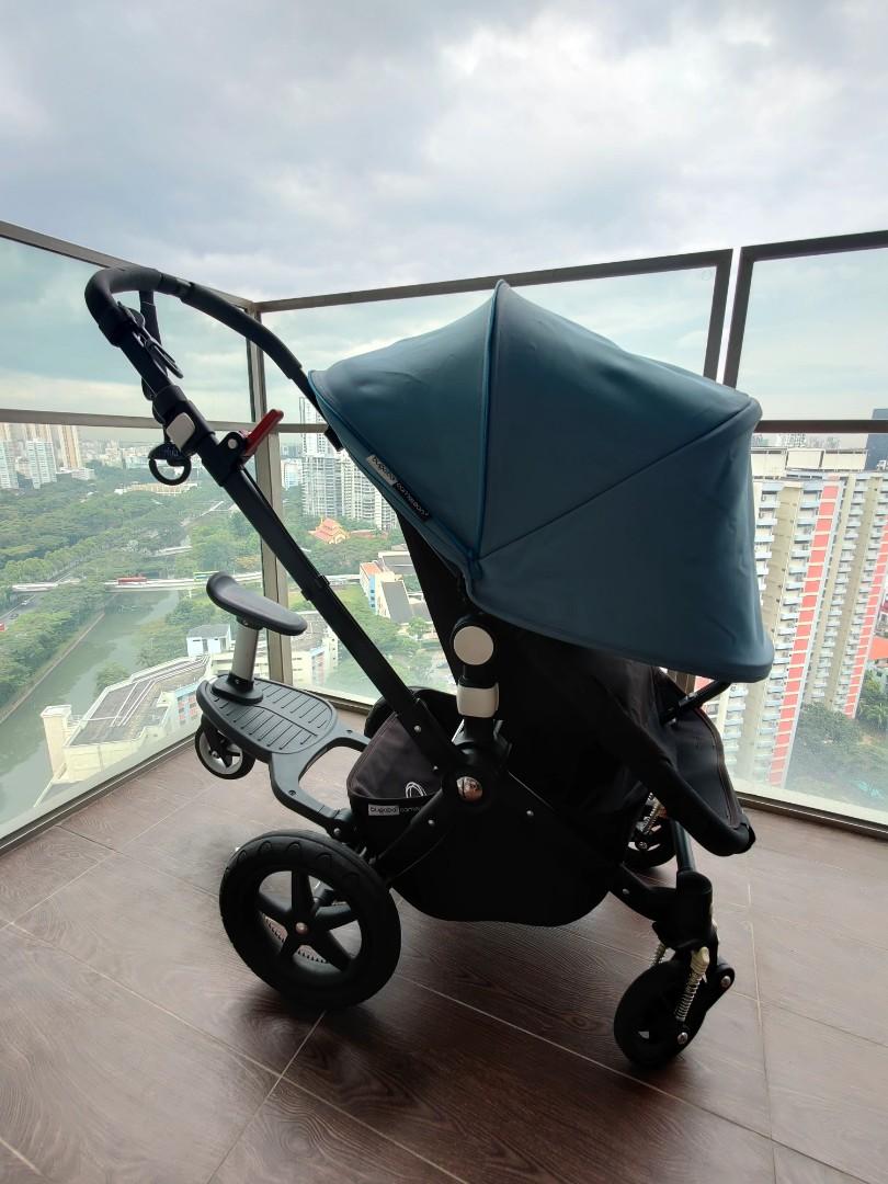 Bugaboo Cameleon 3 + wheeled board + + stand + mozzie and rain