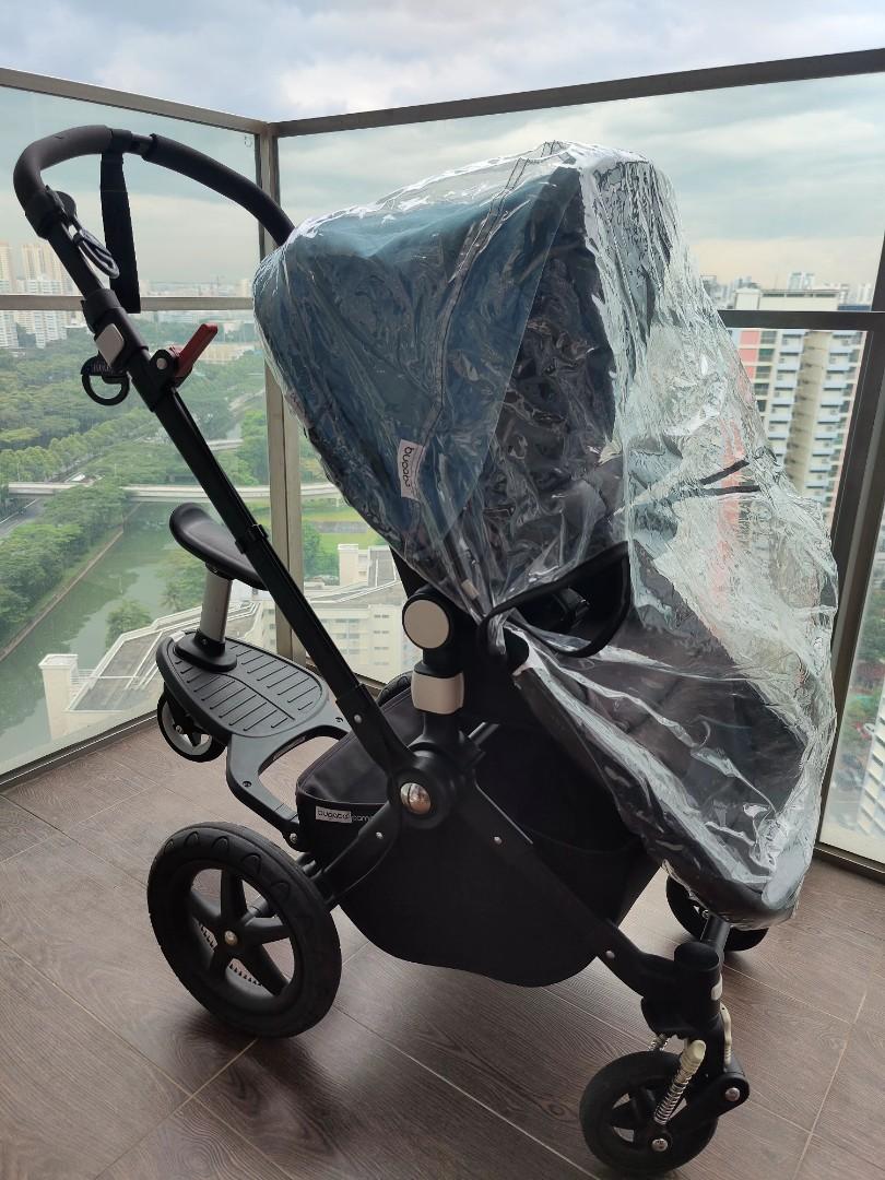 Bugaboo Cameleon 3 + wheeled board + + stand + mozzie and rain