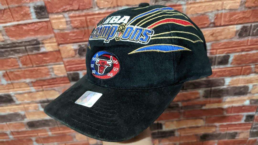 Mitchell & Ness Chicago Bulls 1998 NBA Finals Champions Snapback Hat -  Black
