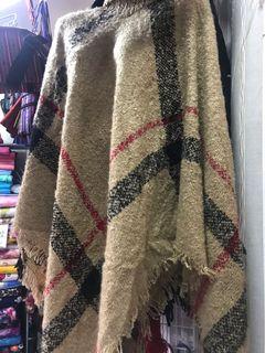 Burberry poncho shawl