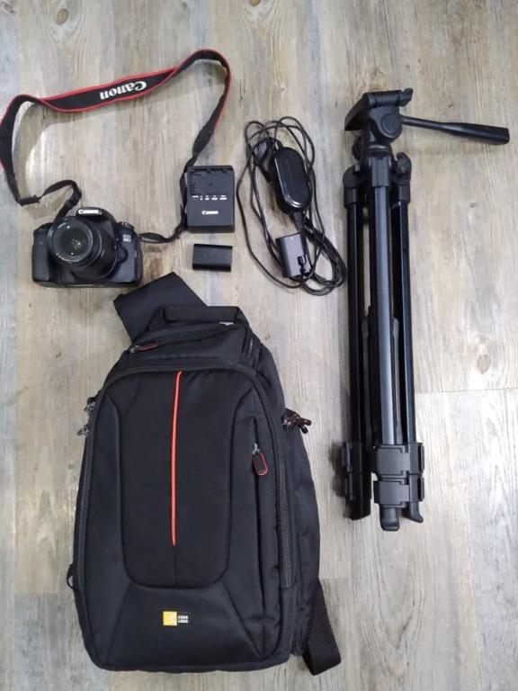 Canon 60D EOS DLSR Camera + Go Pro Hero 4 Black (Category: Voice Recorders) located in Cavite. Submitted by angeliquezarris (Listing ID 1053225912, Image 1). Description: Canon 60D EOS DLSR Camera - Camera Bag - Canon 50mm lens f/1.8 - 1 Canon Charger - 1 Battery - 1 Benro T600EX Tripod - 1 ACK-E6 AC Power Charger Adapter (Ready for webcam use and streaming) - Bought last August 2013 - Ready for Webcam use like Zoom, Google Meet, and Skype. - Rea