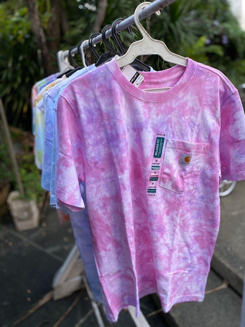 Carhartt Tie Dye Shirts Men s Fashion Tops Sets Tshirts Polo Shirts on Carousell