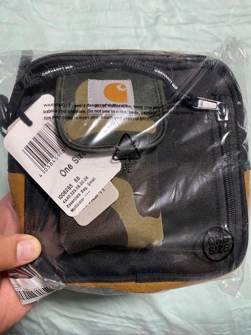 Carhartt WIP essentials flight bag in camo