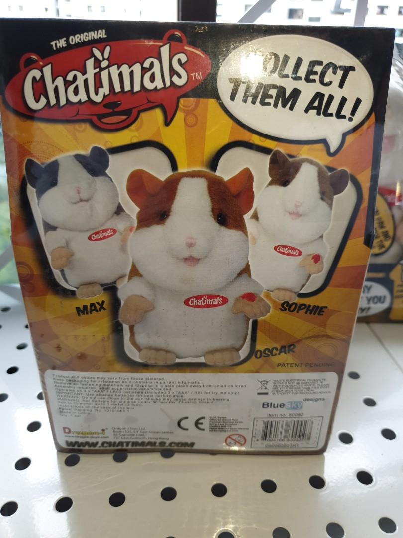 Chatimals outlet talking hamster