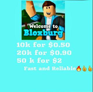 Bloxburg cash @ $0.80, Video Gaming, Gaming Accessories, In-Game Products  on Carousell