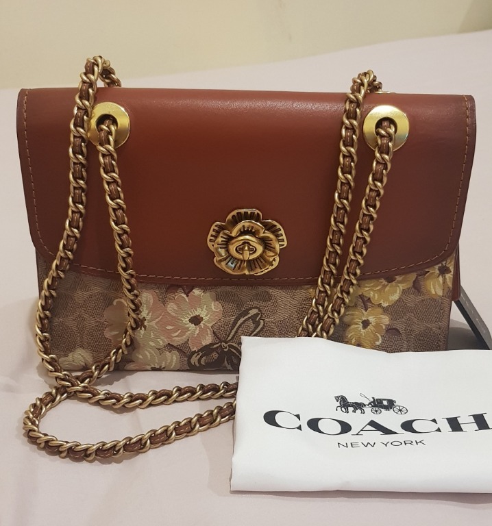 Coach parker hot sale floral