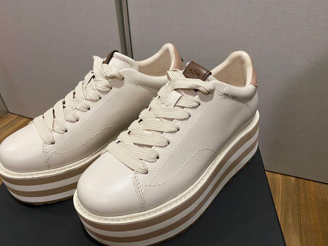 Coach platform cheap sneakers