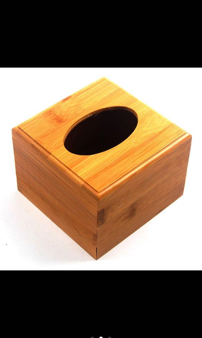Country-Rustic Wooden Tissue Box (Category: Storage Boxes & Baskets) located in Taguig. Submitted by endlessbliss_ph (Listing ID 1053096877, Image 2). Description: Dimension: 12x12x9cm , Material: Bamboo. FOR PRE-ORDER 5-12 days ETA, usually arrives earlier.