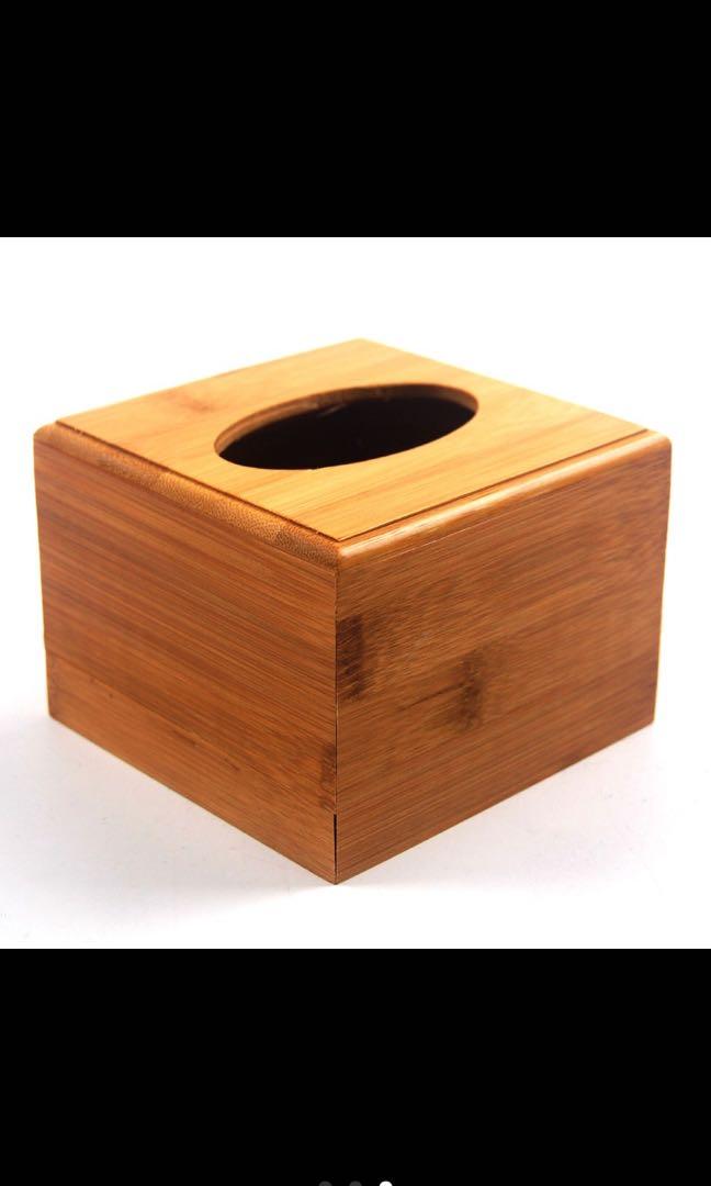 Country-Rustic Wooden Tissue Box (Category: Storage Boxes & Baskets) located in Taguig. Submitted by endlessbliss_ph (Listing ID 1053096877, Image 3). Description: Dimension: 12x12x9cm , Material: Bamboo. FOR PRE-ORDER 5-12 days ETA, usually arrives earlier.