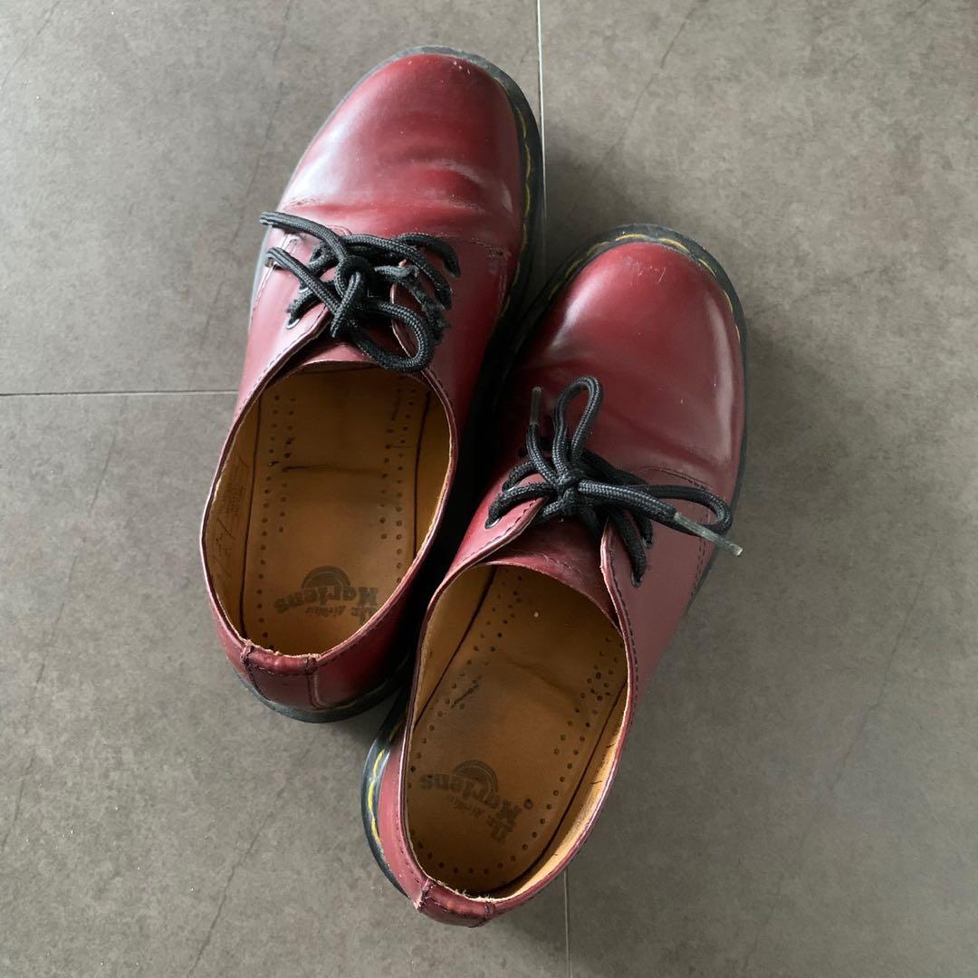 Authentic Dr Martens 1461 smooth leather oxford shoes in Cherry Red Women s Fashion Footwear Boots on Carousell