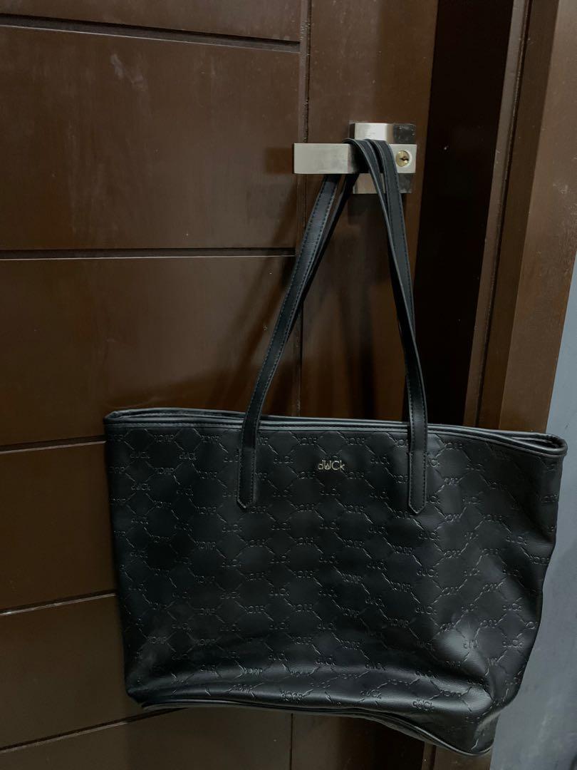 Duck monogram tote hot sale bag