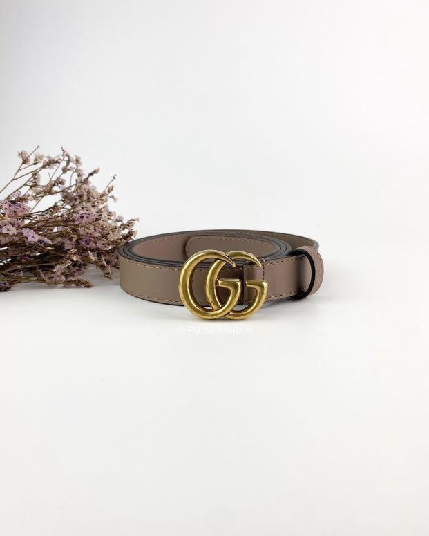 gucci belt dusty rose