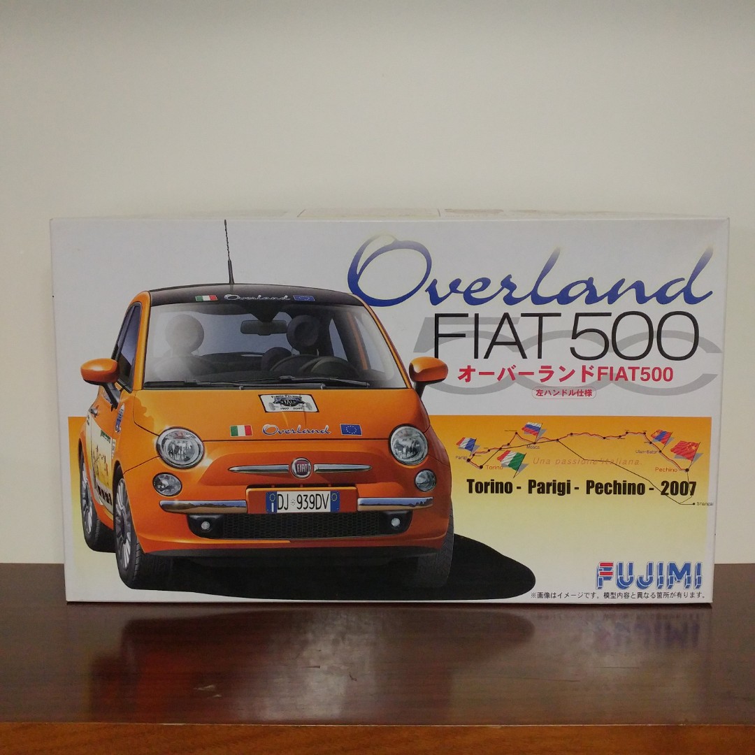 Overland Fiat 500 模型車torino Parigi Pechino 07 Fujimi 1 24 玩具 遊戲類 玩具 Carousell