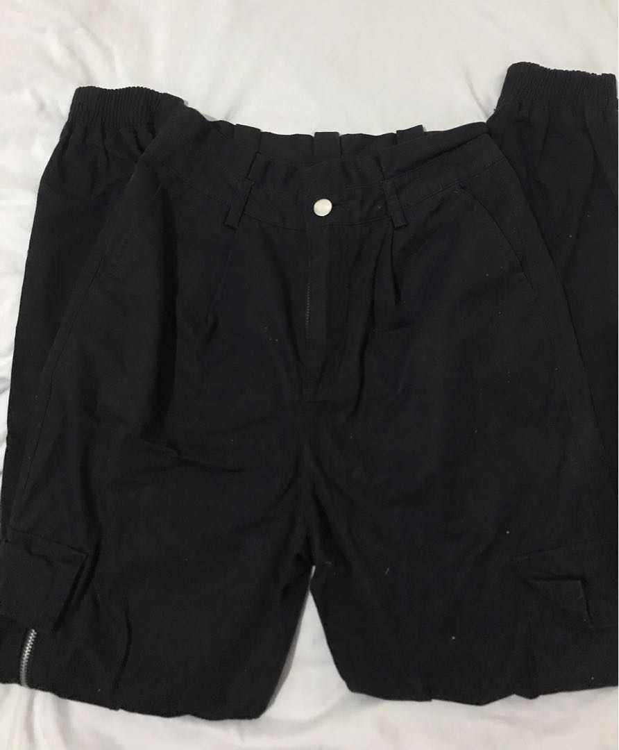 cheap black cargo shorts