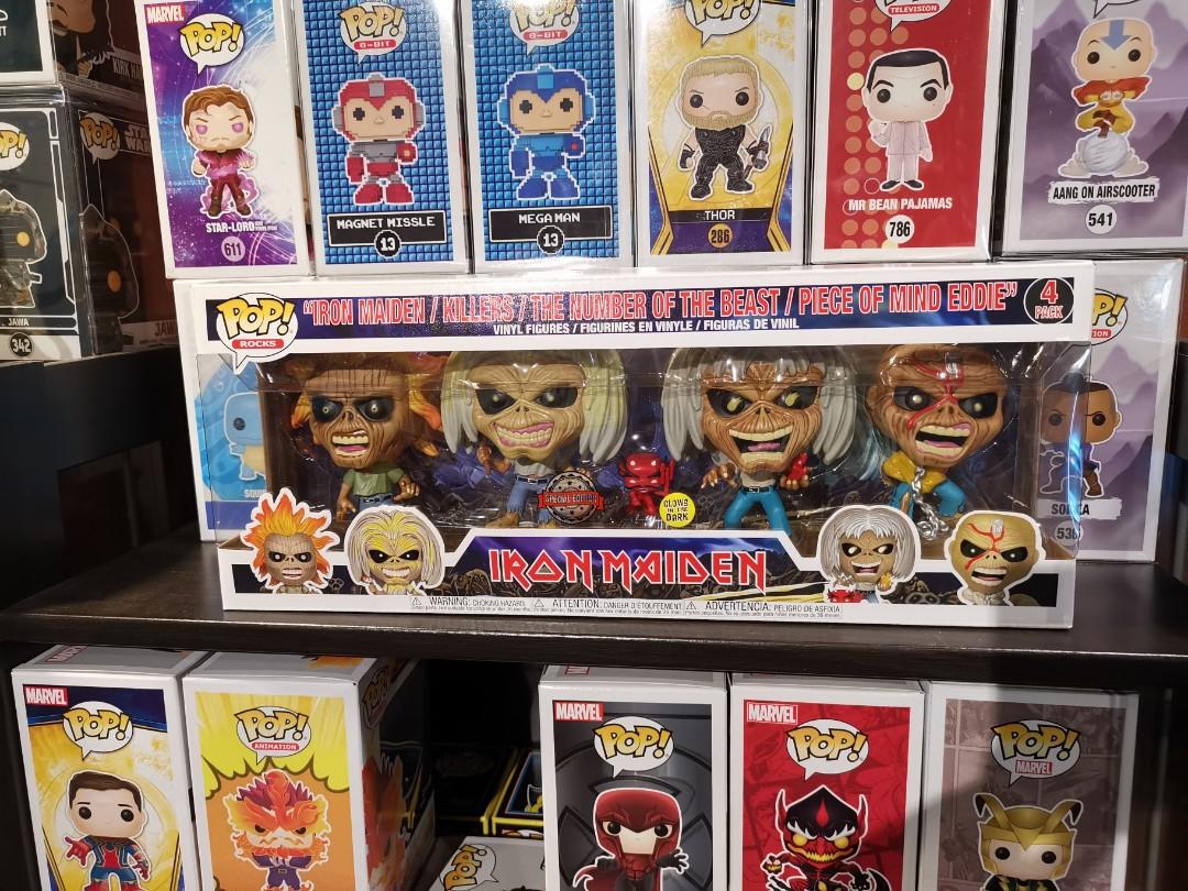 funko iron maiden glow