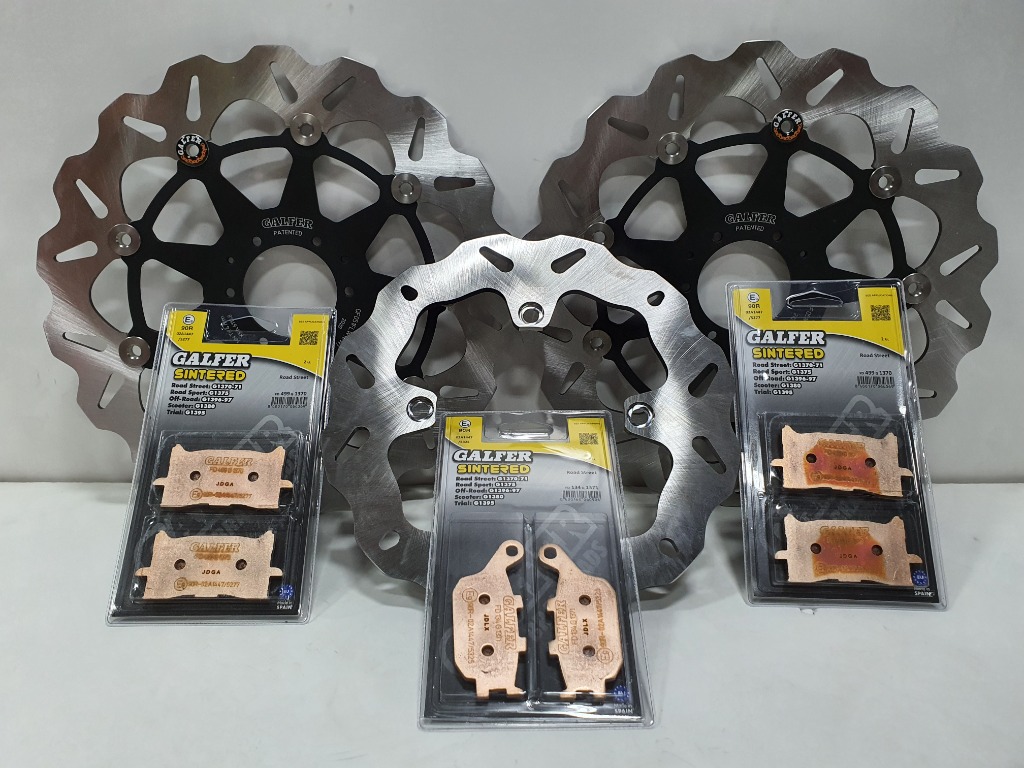 HONDA AFRICA TWIN GALFER BRAKE DISC / ROTORS & PADS / CRF1000L