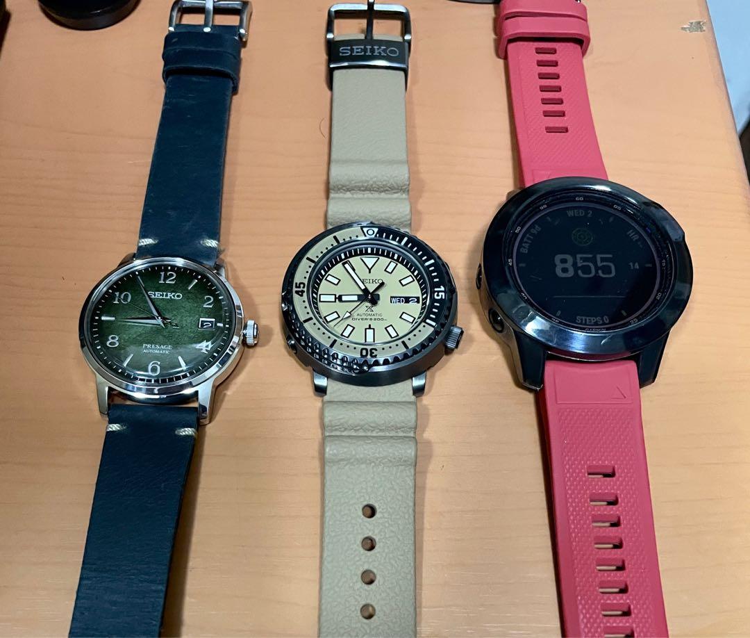 Garmin Fenix 6 Pro Solar with HRM DUAL Chest Strap and accessories
