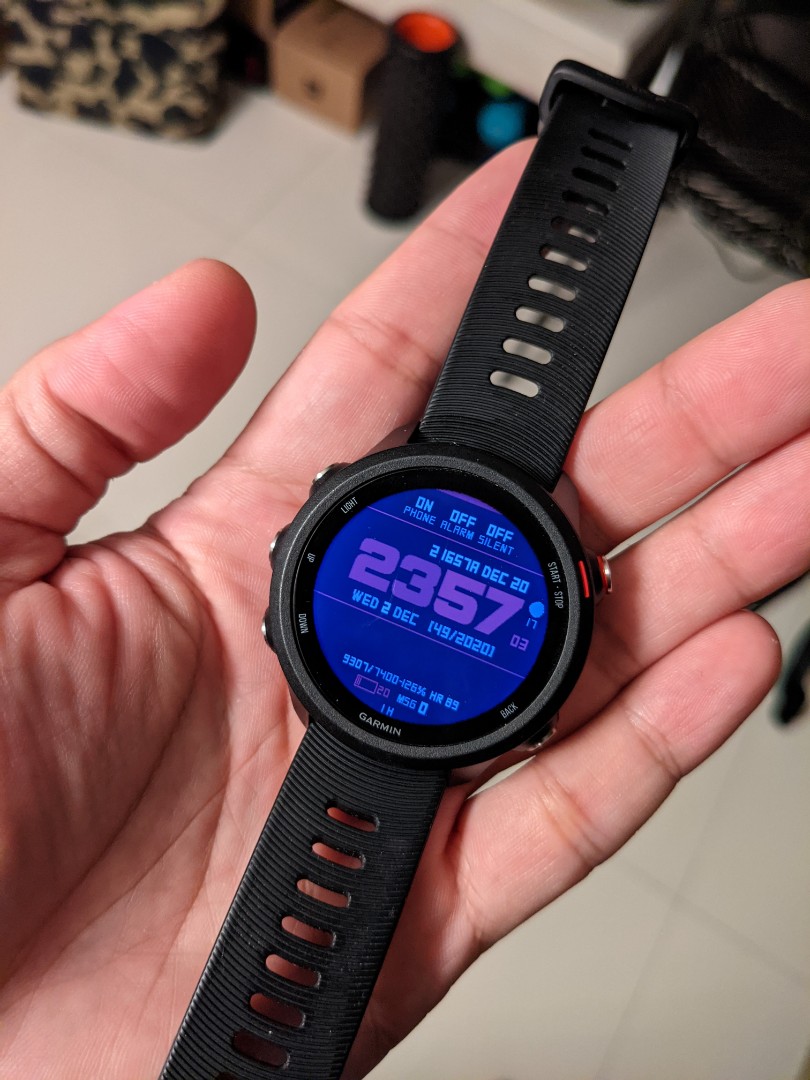 Garmin forerunner shop 235 silent alarm