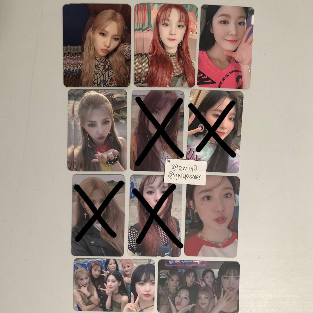 (g)i-dle   スジン makestar DUMDI DUMDI トレカ G)I-DLE G-IDLE Single Album Dumdi Dumdi Photocard Night