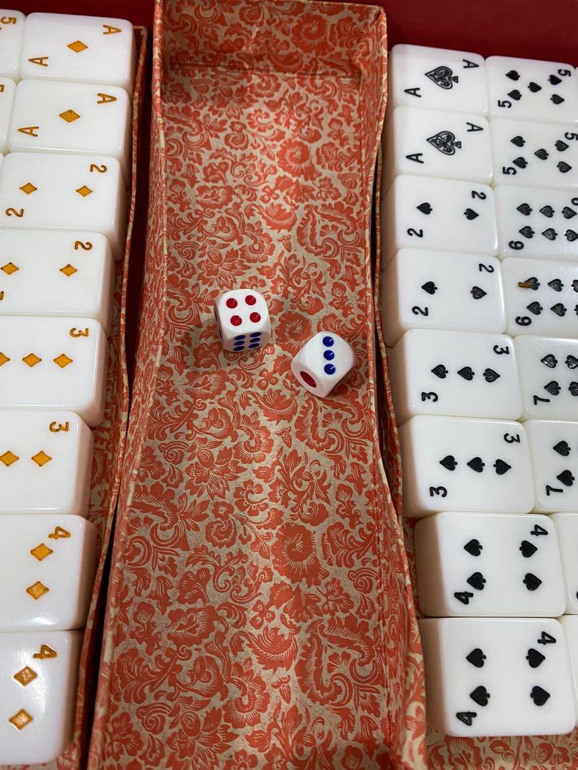 Gin rummy mahjong set, Hobbies & Toys, Toys & Games on Carousell