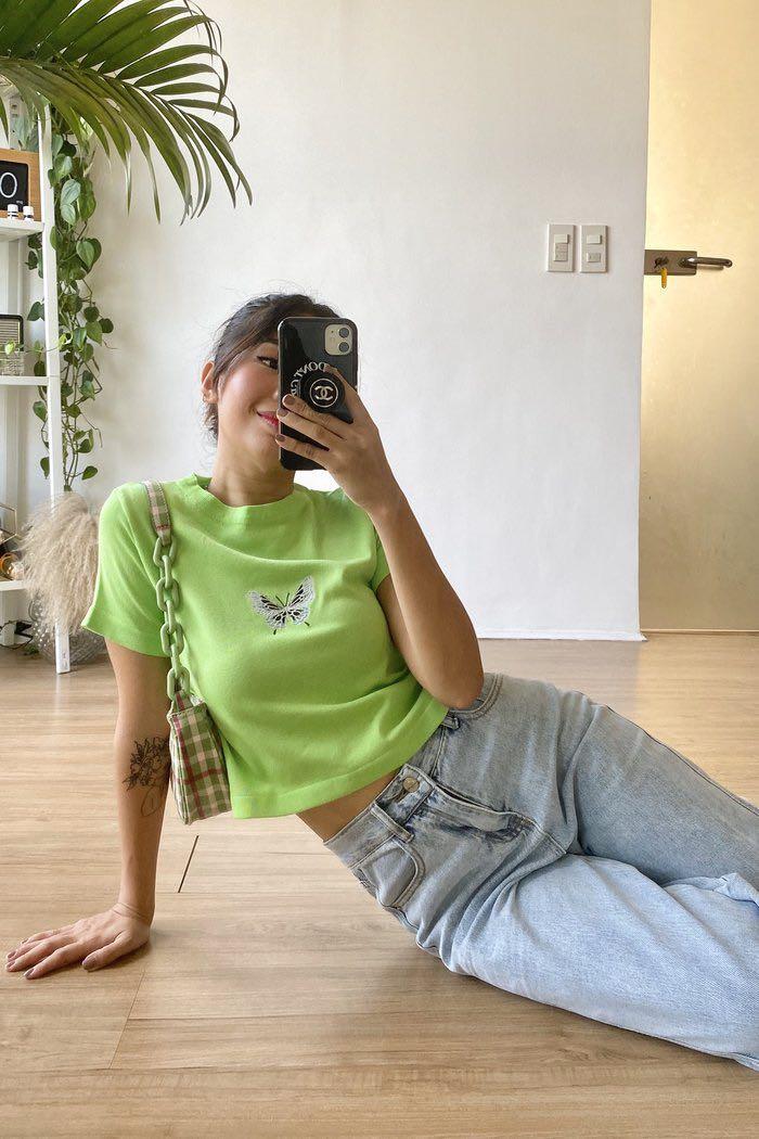 Green top (Shop Copper) (Category: Others Tops) located in Paranaque City. Submitted by mary_jj (Listing ID 1053101131, Image 1). Description: Brand new w tags on! Original price: 275 RFS: impulse buy best fits xs-m.