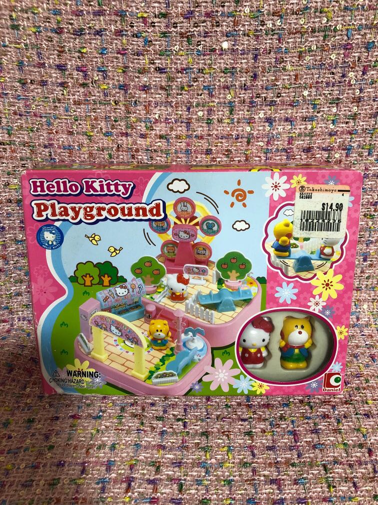 Hello kitty playground playset, Hobbies & Toys, Toys & Games on Carousell