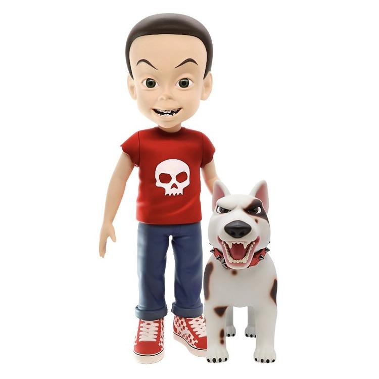 Herocross ~ HVS #023 Disney Toy Story 12" Sid & 6.5" Scud Figure 