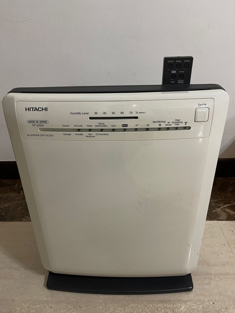 Hitachi air purifier EPA5000 number 2, TV & Home Appliances, Air