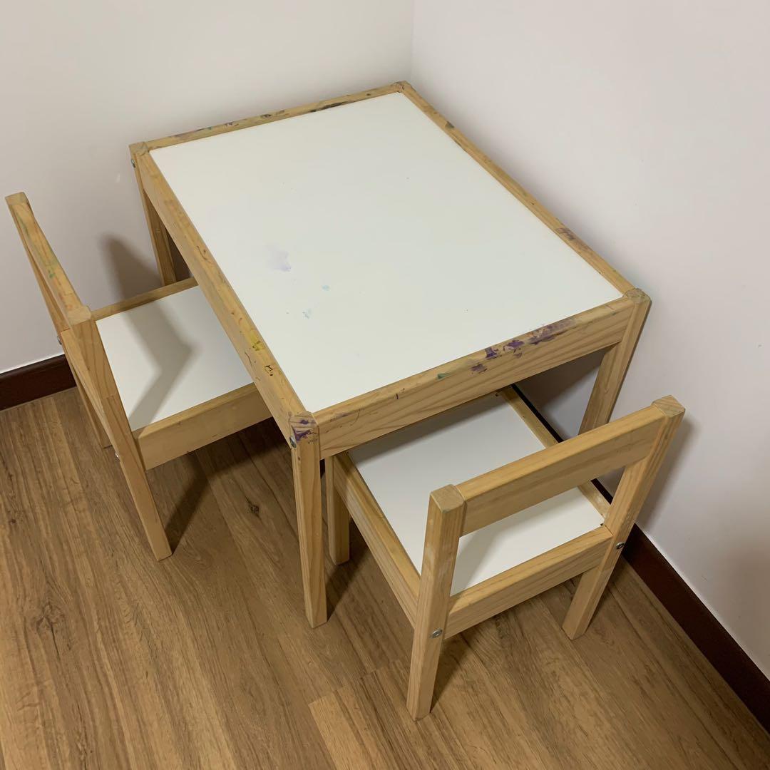 Lätt children's table and 2 chairs shop