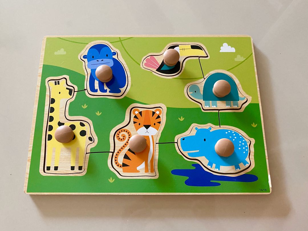 Kmart Anko Wooden Puzzle, Hobbies & Toys, Toys & Games on Carousell