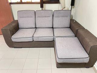 L Shape Interchangeable Sofa