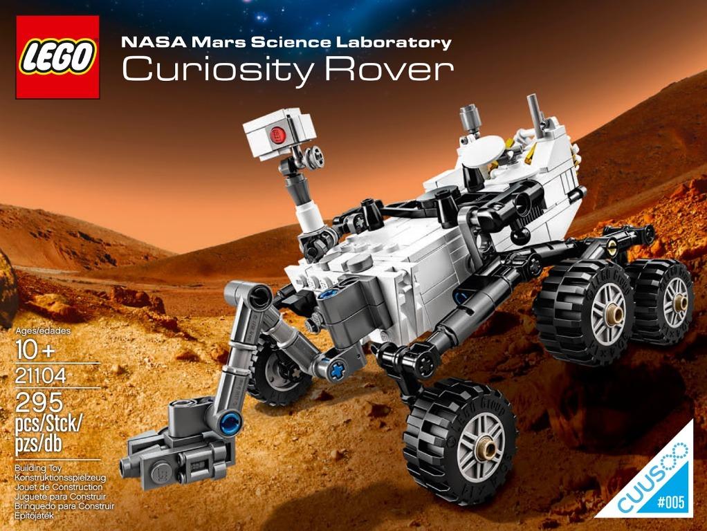 Lego ideas nasa mars hotsell science laboratory curiosity rover 21104