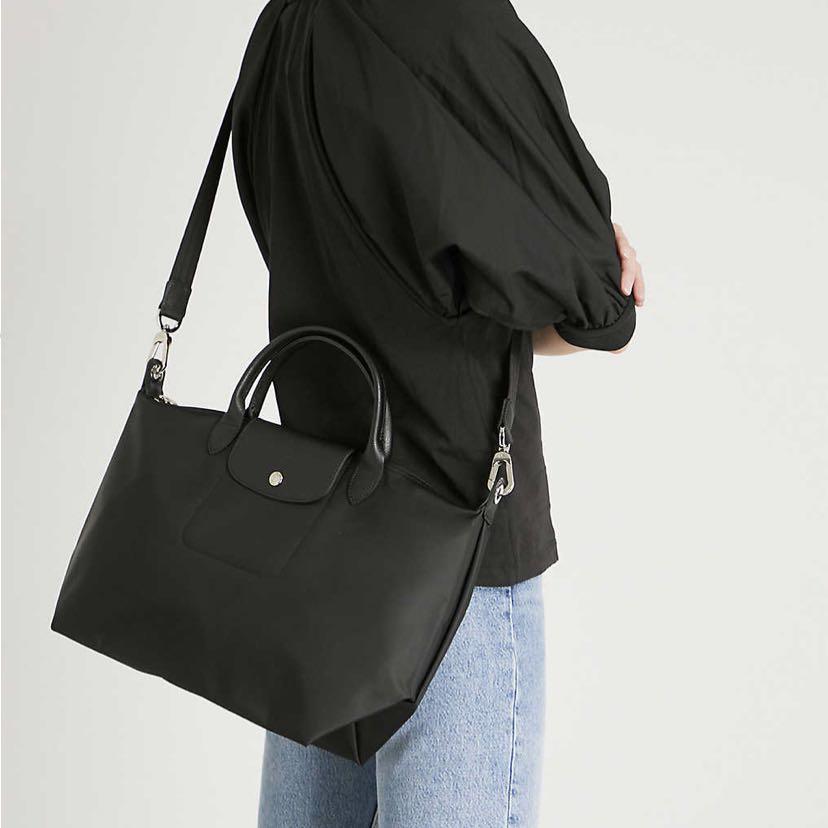 Longchamp neo on sale medium black