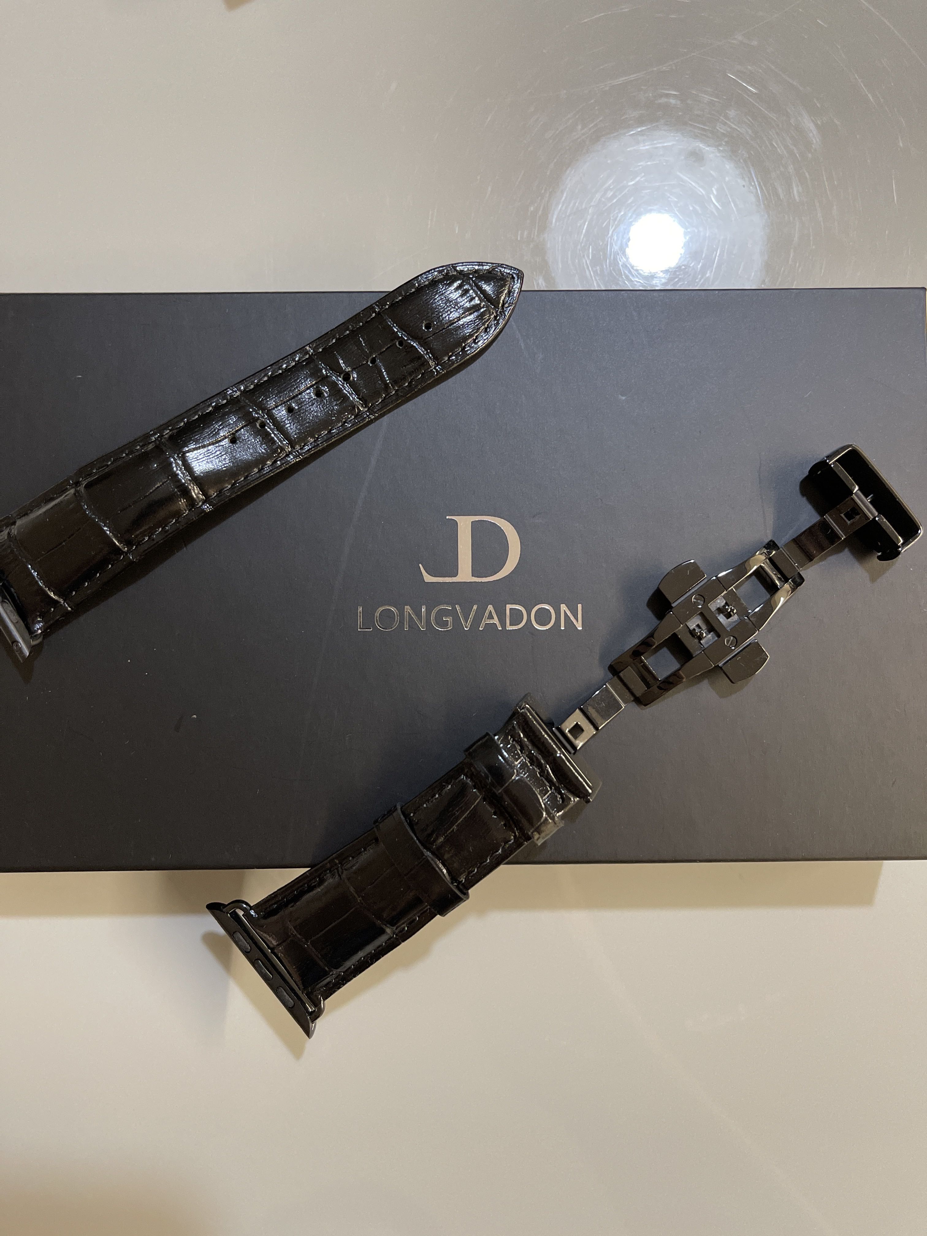 Longvadon Apple Watch strap 44 42mm Mobile Phones Gadgets