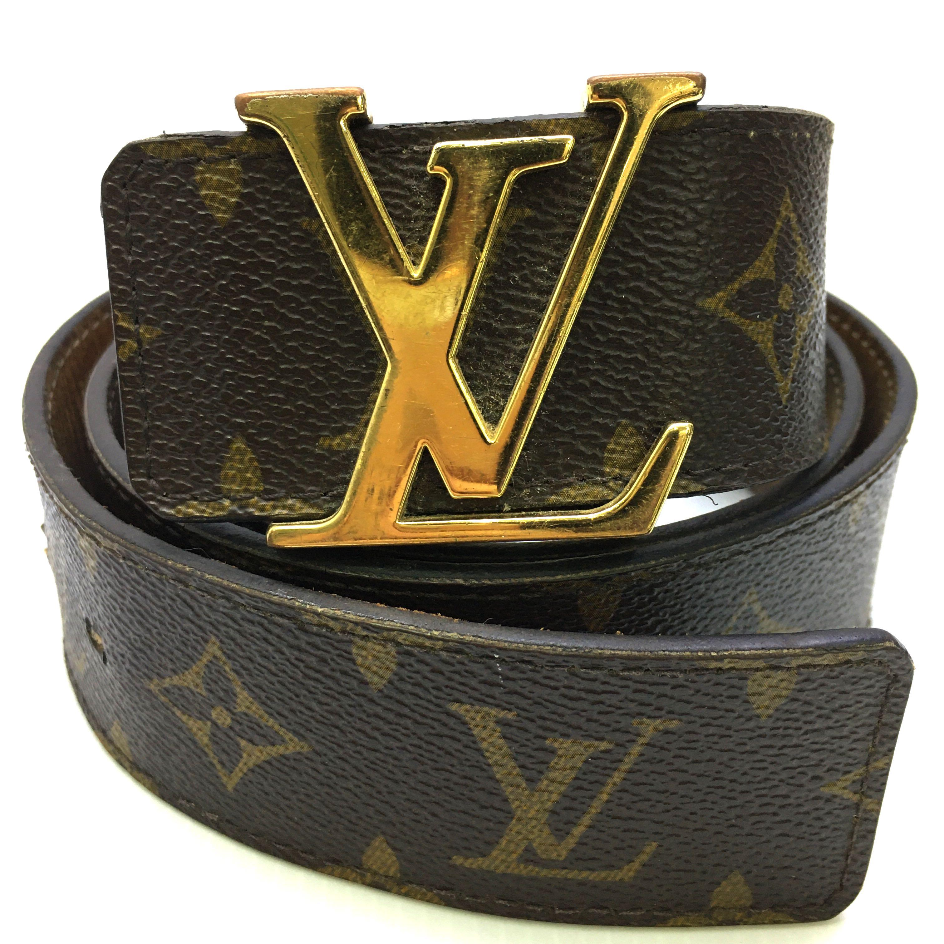 Louis Vuitton New Louis Vuitton Monogram LV Belt 38/95 M9608 Receipt Bag