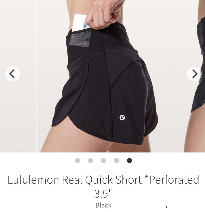 Lululemon real online quick short