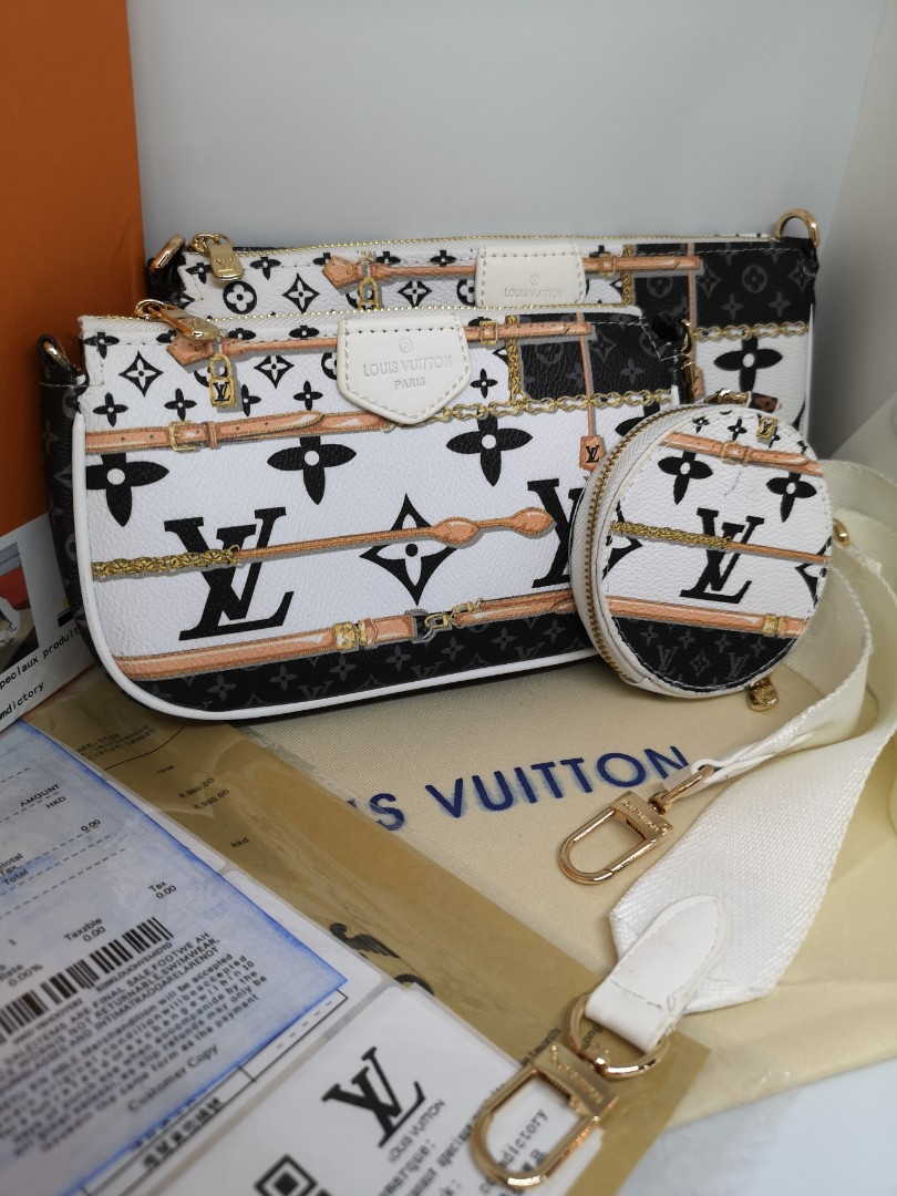 LV Favourite 3in1 Bag M44823💕4 Color , Women's Fashion, Bags & Wallets,  Purses & Pouches on Carousell